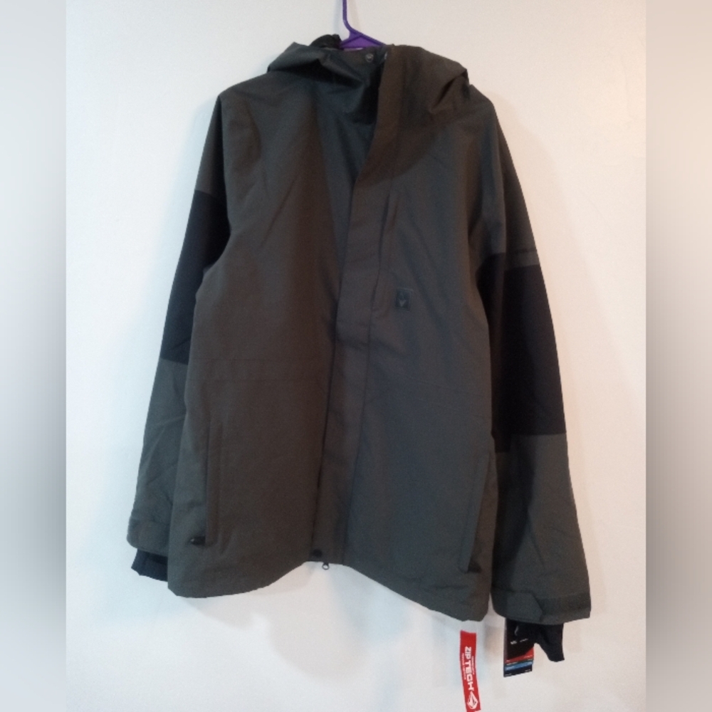 N.W.T. Volcom Men's Primary Jacket Medium Dark Green